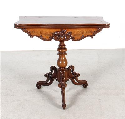 Konsol- bzw. Spieltisch um 1860/70, - Nábytek
