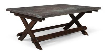 Großer rechteckiger Tisch, - Furniture
