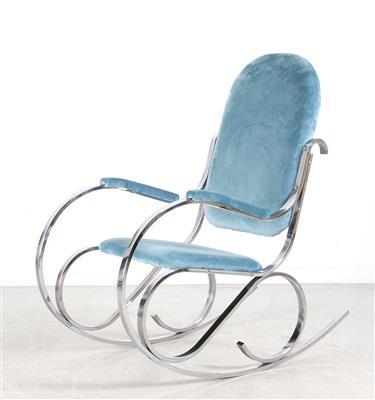 "Rocking Chair" - Eisenschaukelstuhl, - Furniture