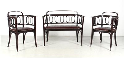 Jugendstil - Sitzgarnitur, - Furniture