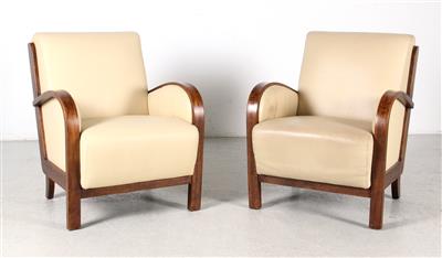 Paar Fauteuils, - Furniture