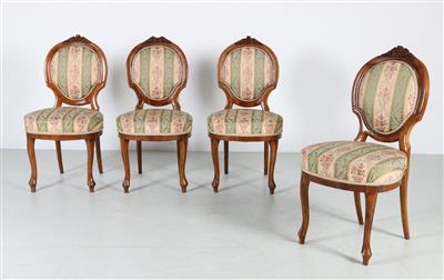 Satz von vier Sessel, - Furniture
