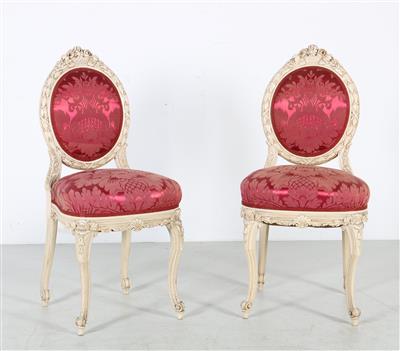 Paar Neoklassizistische Sessel, - Furniture