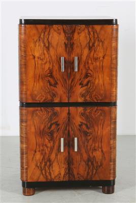 Kl. Art Deco- Barschrank, - Furniture