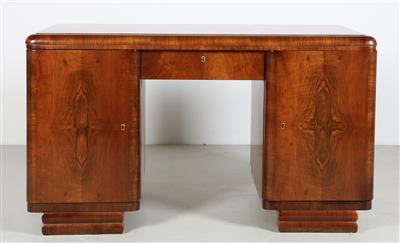 Schreibtisch um 1930/35, - Furniture