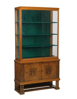 Kleine Aufsatzvitrine, - Furniture