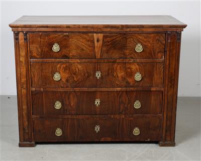 Biedermeier Schreibkommode, - Nábytek