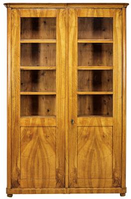 Hoher Biedermeier Bücherschrank, - Furniture