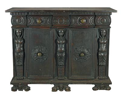 Italienische Renaissanceanrichte, - Furniture