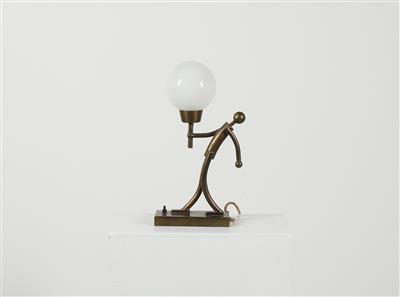 Figurale Tischlampe, Mitte 20. Jahrhundert, - Mobili