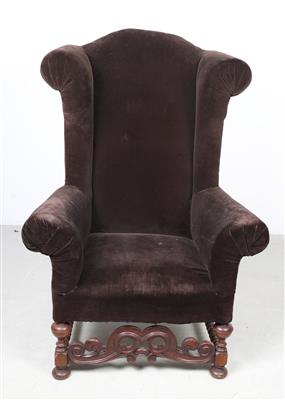 Ohrenbackenfauteuil, - Furniture