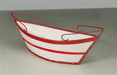 Boot-Dekorationsobjekt einer ehem. Kinderschaukel, - Furniture