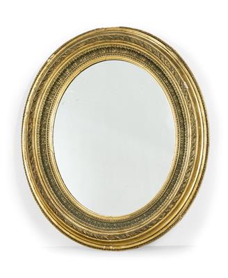 Ovaler Wandspiegel, - Möbel