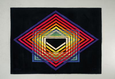 Teppich "Chromatic Penetration", Entwurf Herbert Bayer - Nábytek