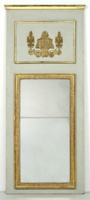 Klassizistischer Trumeau-Wandspiegel, - Möbel