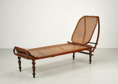 Schlafsofa Mod. Nr. 1/9701, Ausführung Thonet, Wien, - Möbel