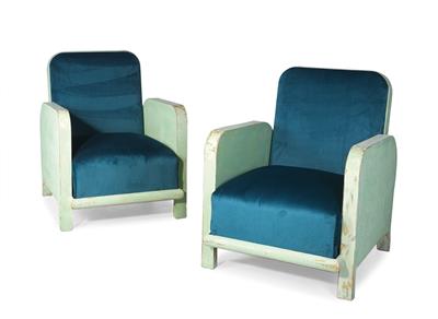 Paar Art Deco - Fauteuils, - Furniture and Decorative Art