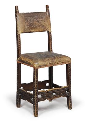 Early Baroque armchair, - Majetek aristokratického p?vodu a p?edm?ty  d?ležitých proveniencí