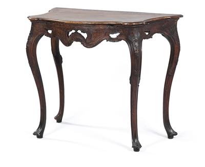 Italian Baroque console table, - Di provenienza aristocratica