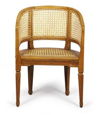 Josephinian Armchair, - Majetek aristokratického p?vodu a p?edm?ty  d?ležitých proveniencí