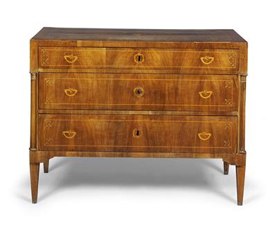 Classicistic chest of drawers, - Di provenienza aristocratica