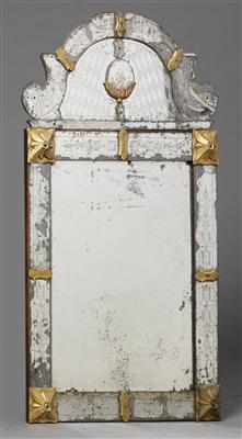 Wall mirror, - Di provenienza aristocratica