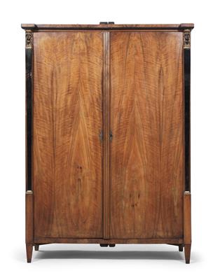 Early Biedermeier cupboard, - Property from Aristocratic Estates and Important Provenance