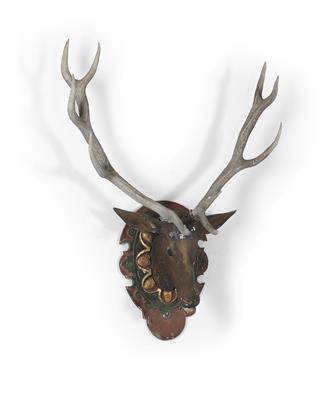 Stag head, - Property from Aristocratic Estates and Important Provenance