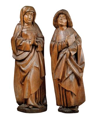 The Virgin Mary and St. John, - Majetek aristokratického p?vodu a p?edm?ty  d?ležitých proveniencí