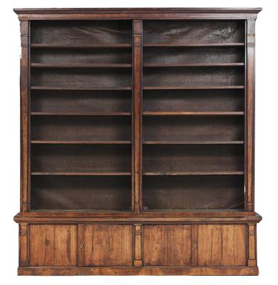 Rare Biedermeier bookcase, - Di provenienza aristocratica