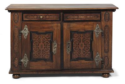 Late Renaissance sideboard, - Di provenienza aristocratica