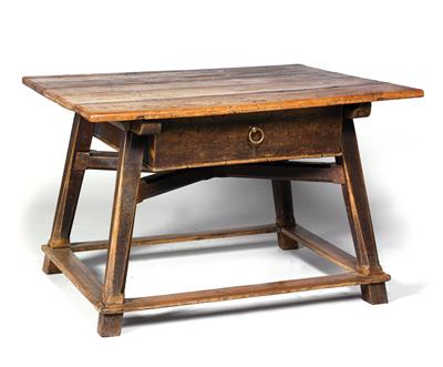 A rustic table, - Rustic Furniture