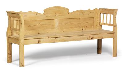 A large rustic bench, - Rustic Furniture