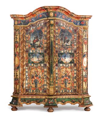 A large ‘Losensteinleithner‘ equestrian cabinet, - Rustic Furniture