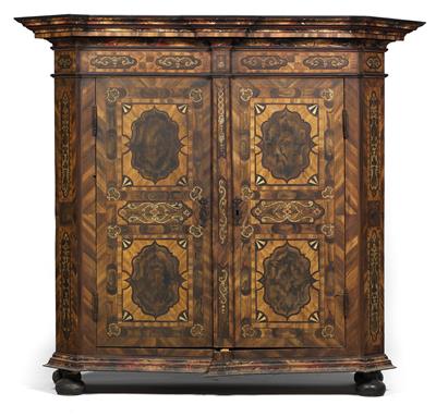 An Upper Austrian rustic cabinet, - Mobili rustici