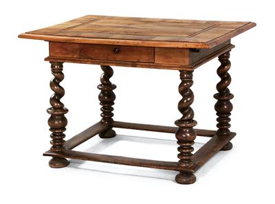 A provincial Baroque table, - Rustikální nábytek