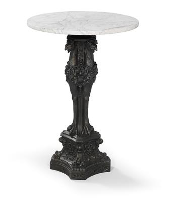 A pedestal table, - Rustic Furniture