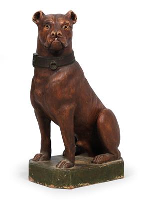 Skulptur "Wachhund" - Bauern- und Landhausmöbel