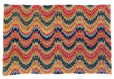 Bargello embroidery, - Tappeti orientali, tessuti, arazzi