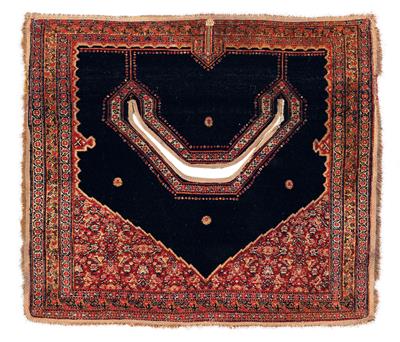 Senneh saddle blanket, - Oriental Carpets, Textiles and Tapestries