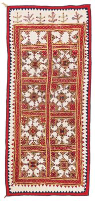 Uzbek silk embroidery, - Tappeti orientali, tessuti, arazzi