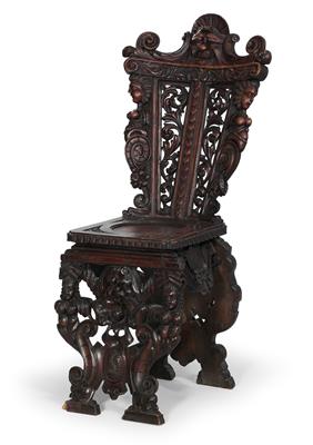 Italian chair, - Mobili e arti decorative