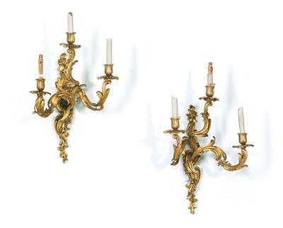 Pair of appliques, - Mobili e arti decorative