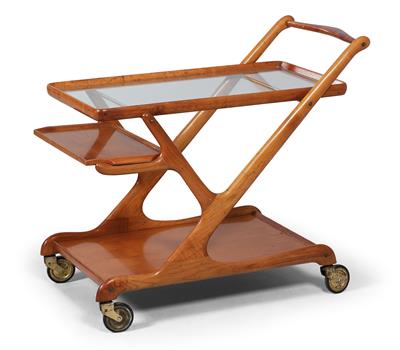 Serving trolley, - Furniture and decorative art