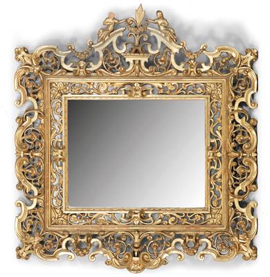 Wall mirror, - Furniture and decorative art