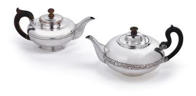 2 teapots, - Majetek aristokratického původu a předměty  důležitých proveniencí