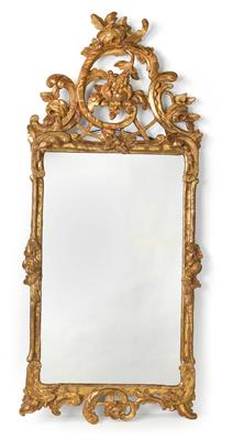 Baroque wall mirror, - Di provenienza aristocratica