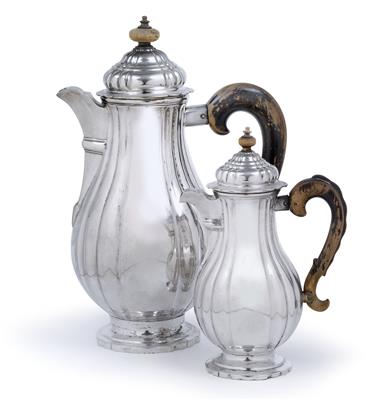 Coffee pot and water jug, - Di provenienza aristocratica