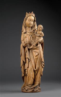 Madonna with child, - Di provenienza aristocratica