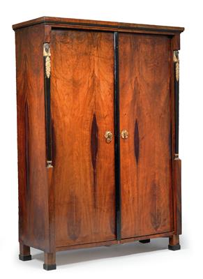 Pair of late Empire cupboards, - Property from Aristocratic Estates and Important Provenance